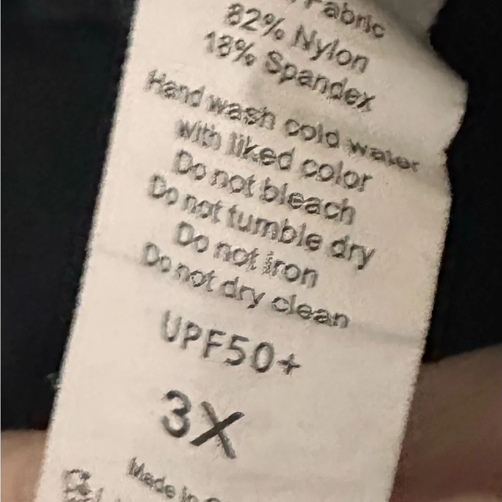 Women's 3X Plus Size Swim Shorts - Picture 4 of 5